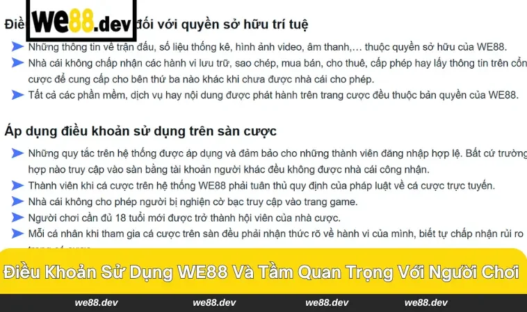 Điều khoản sử dụng - Bảo mật công bằng cho người chơi