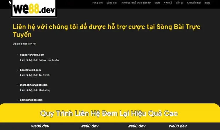 Hướng dẫn chi tiết các bước liên hệ an toàn 