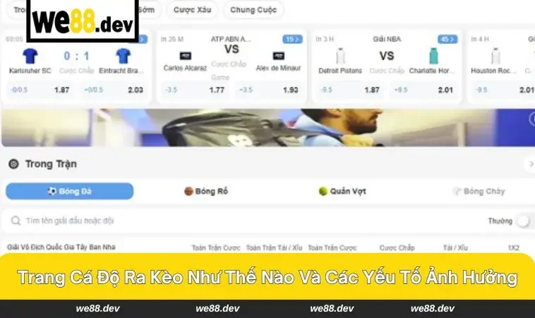 Quy trình phân tích dữ liệu để nhà cái ra kèo 