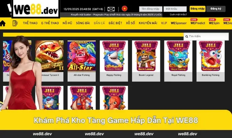 Hệ thống kho sản phẩm hot hit tại sân chơi số 1